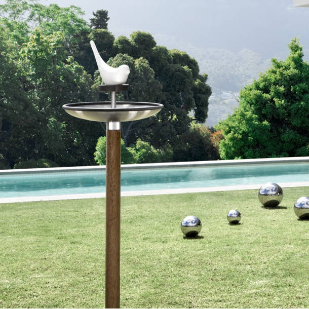 Blomus Fuera Pole Tray Bird Feeder & Reviews Wayfair